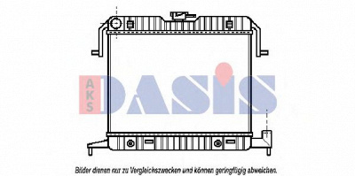 AKS DASIS 150390n -  Радиатор, охлаждение двигателя